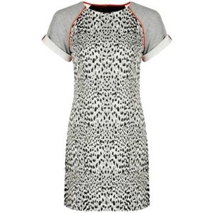 FRENCH CONNECTION T- animal Magic fitted dress